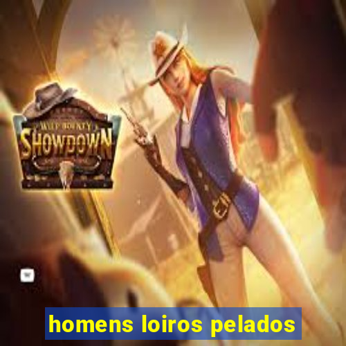 homens loiros pelados